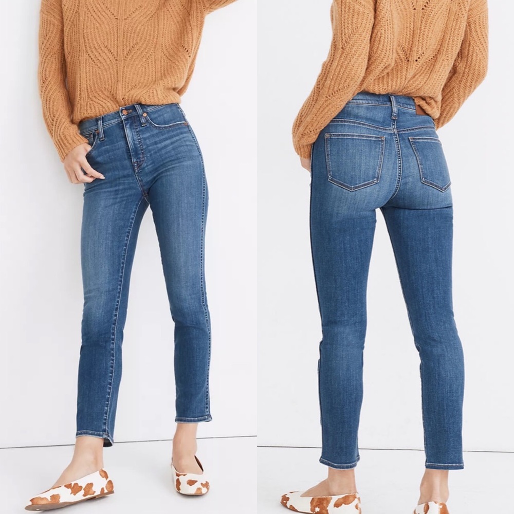 Madewell stovepipe straight jean size 28 NWT!